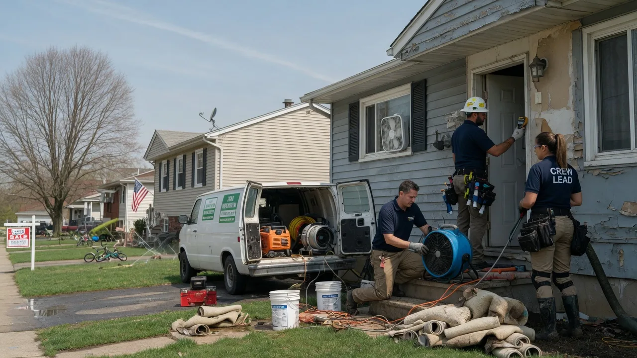 Flood Cleanup in Old Station, CA near me